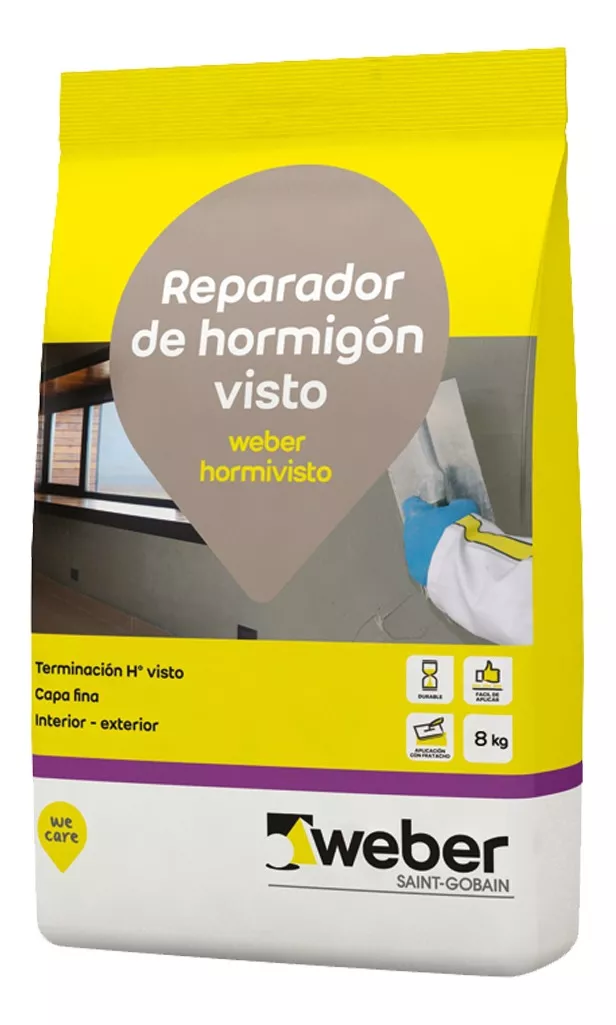 Mortero de reparación hormivisto x8kg